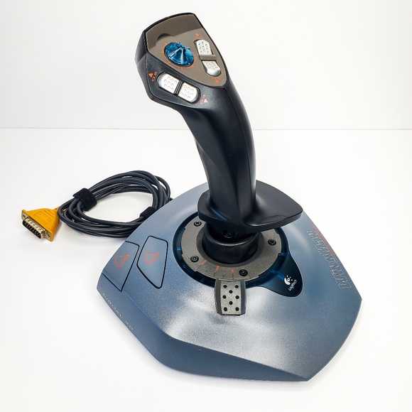 Logitech WingMan Extreme Digital 3D Joystick J-ZA10 Precision Gamepad PC Bundle - Picture 7 of 14